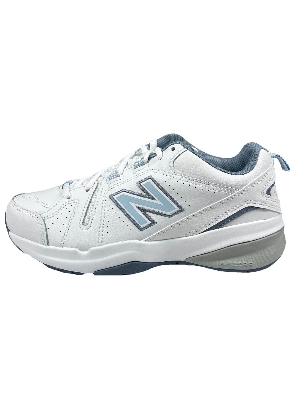 New Balance WX608v5 Training Shoes Women's Size 7.5D Wide White Running Sneakers